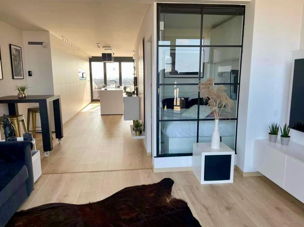 Knokke Heist Baai modern dak appartement . Knokke-Heist Buitenkant foto