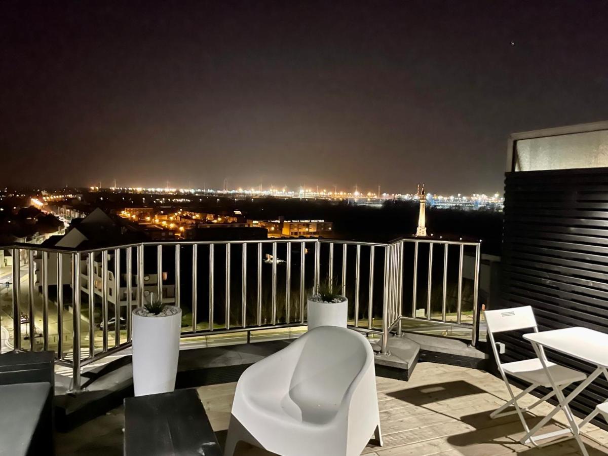 Knokke Heist Baai modern dak appartement . Knokke-Heist Buitenkant foto